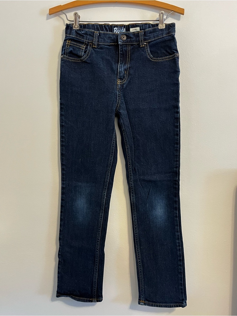 Oshkosh B’Gosh Skinny Jeans Dark Wash Denim Boys 12 Regular Adjustable Waist